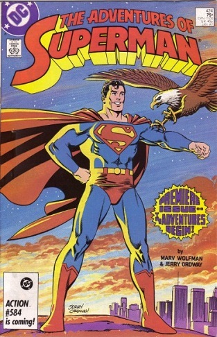 Capa da revista Superman